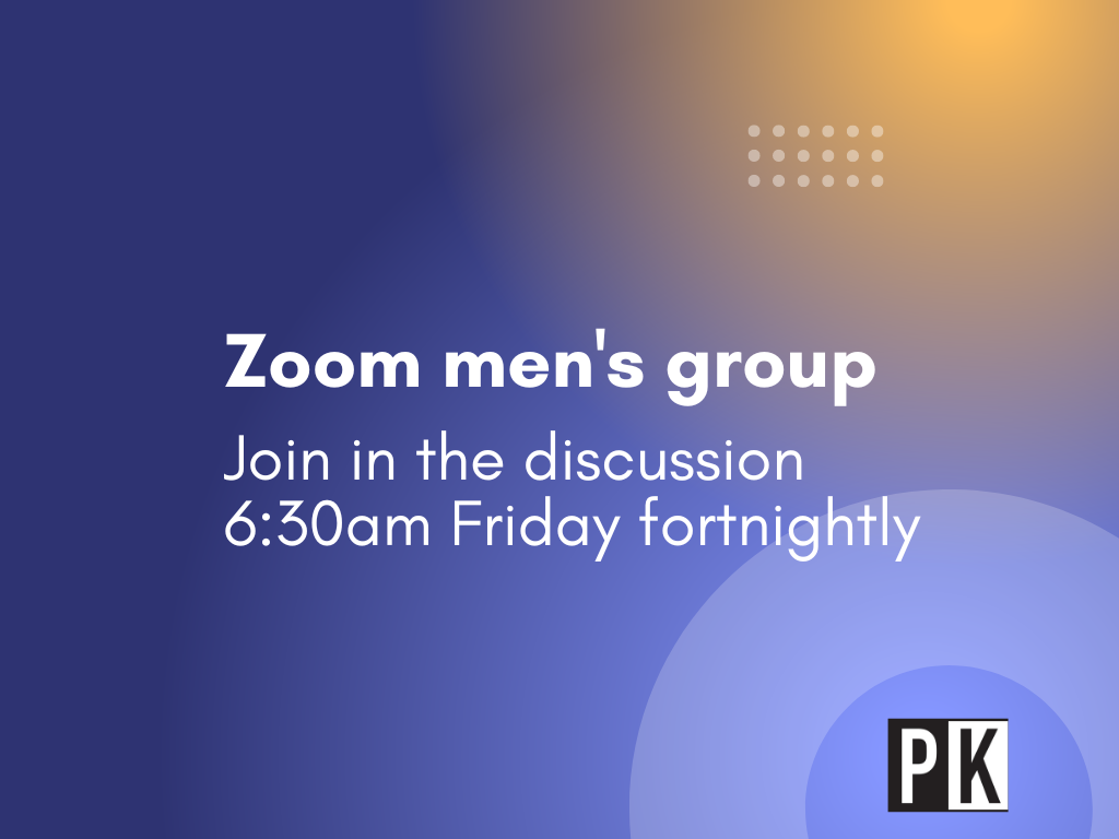 PK Zoom online men's group